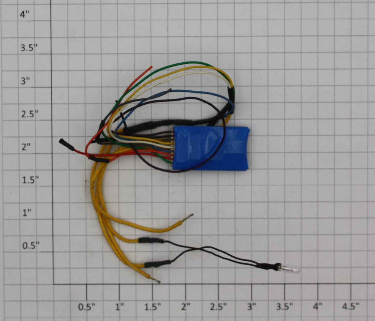 Digitrax DH140 1 Amp Digital Command Control Mobile Decoder - No Instructions