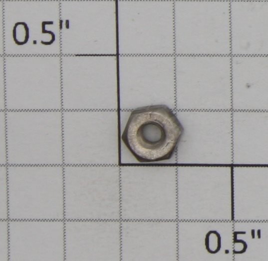 Lionel 85000-120 #4-40 Hex Nut