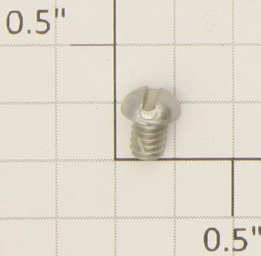 American Flyer S-50A #8-32 x 3/16" Aluminum Round Head Slotted Screw