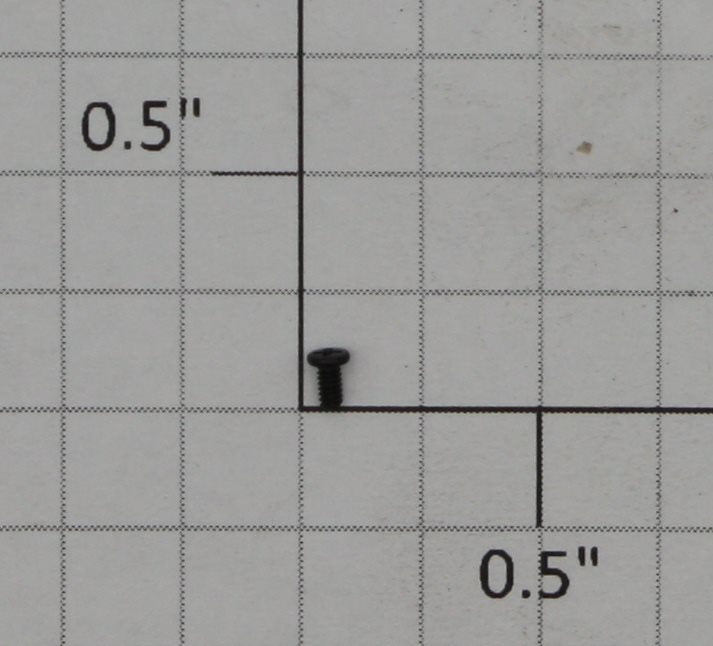 Lionel 28069-T48 Black Phillips Pan Head Coal Door Screw