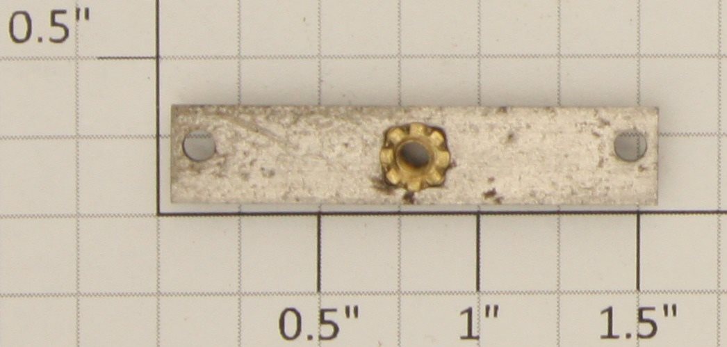 American Flyer XA9578 Cab Strap and Nut Boiler Rear Crossbar - Short