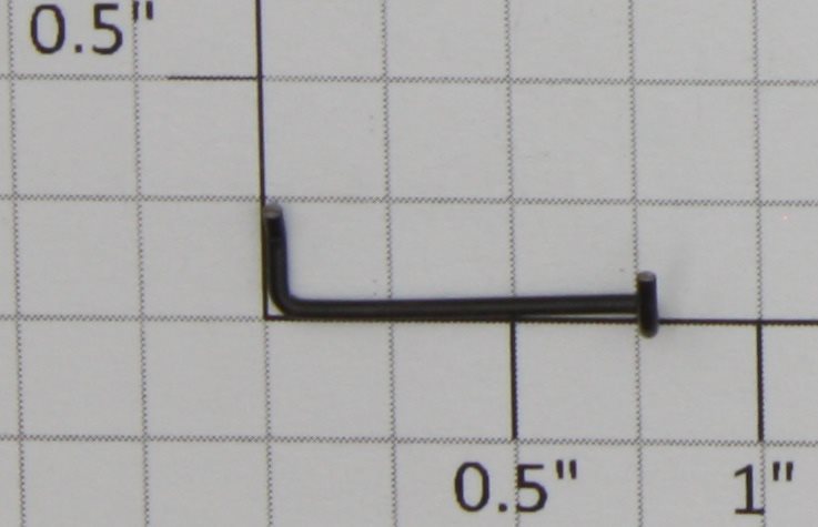 Lionel 18365-141 BB-1 / BB-3 Left Hand Rear Short Handrail