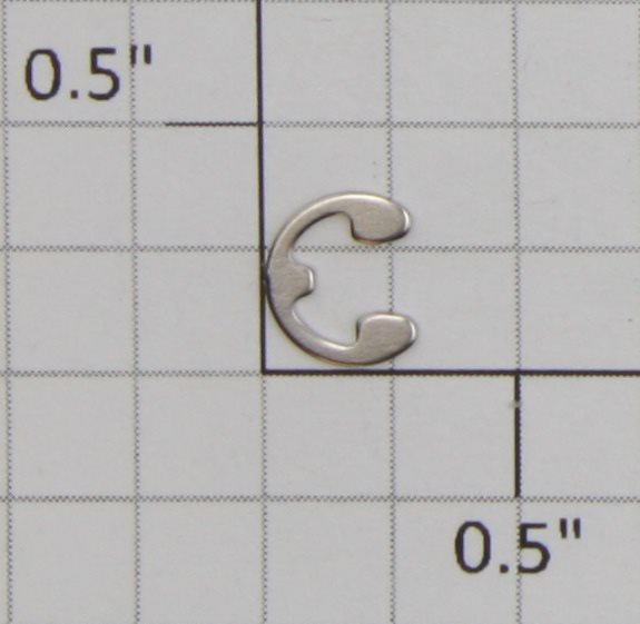 Lionel 18082-217 0.156" ID X 0.028" Thick C-Clip