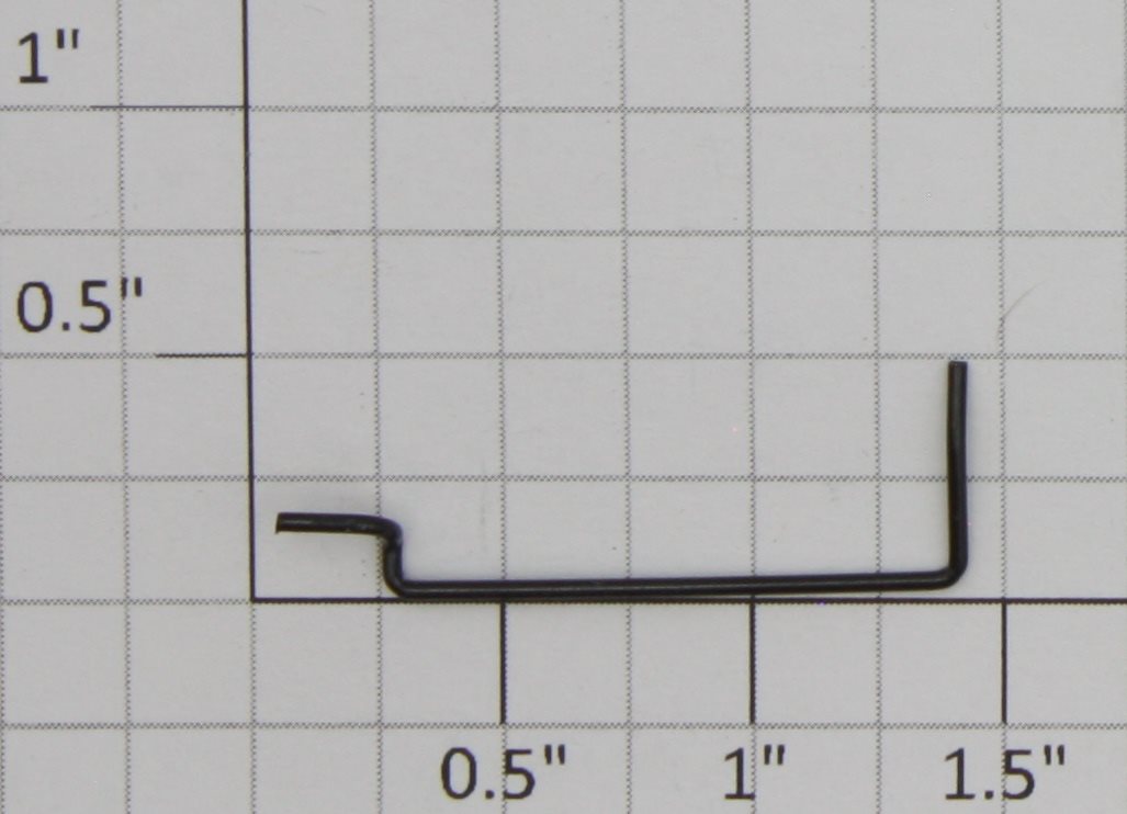 Lionel 18365-138 BB-1 / BB-3 Left Hand Front Short Handrail