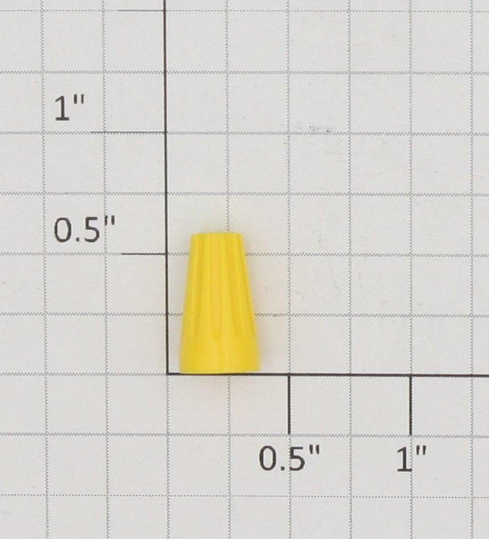 Lionel 9001-30 Small Yellow Twist-on Wire Connector
