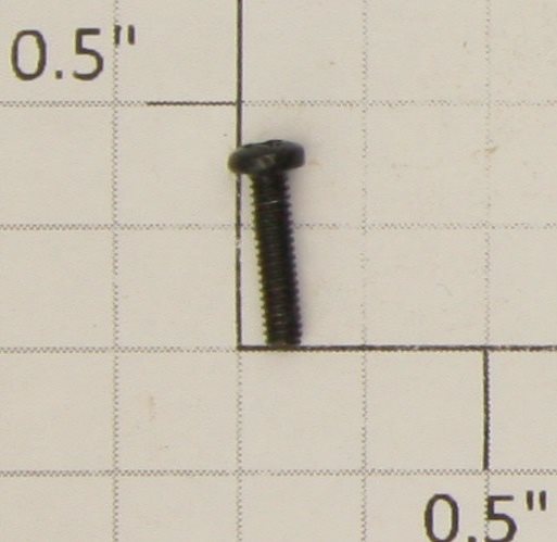 Lionel 8002-375 #2-56 x 3/8" Black Pan Head Phillips Screw