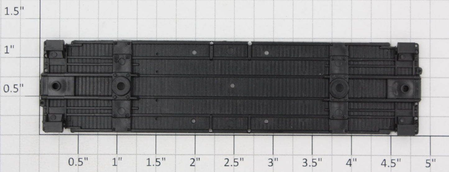 Roundhouse 90250 HO 0817 Black Plastic Frame