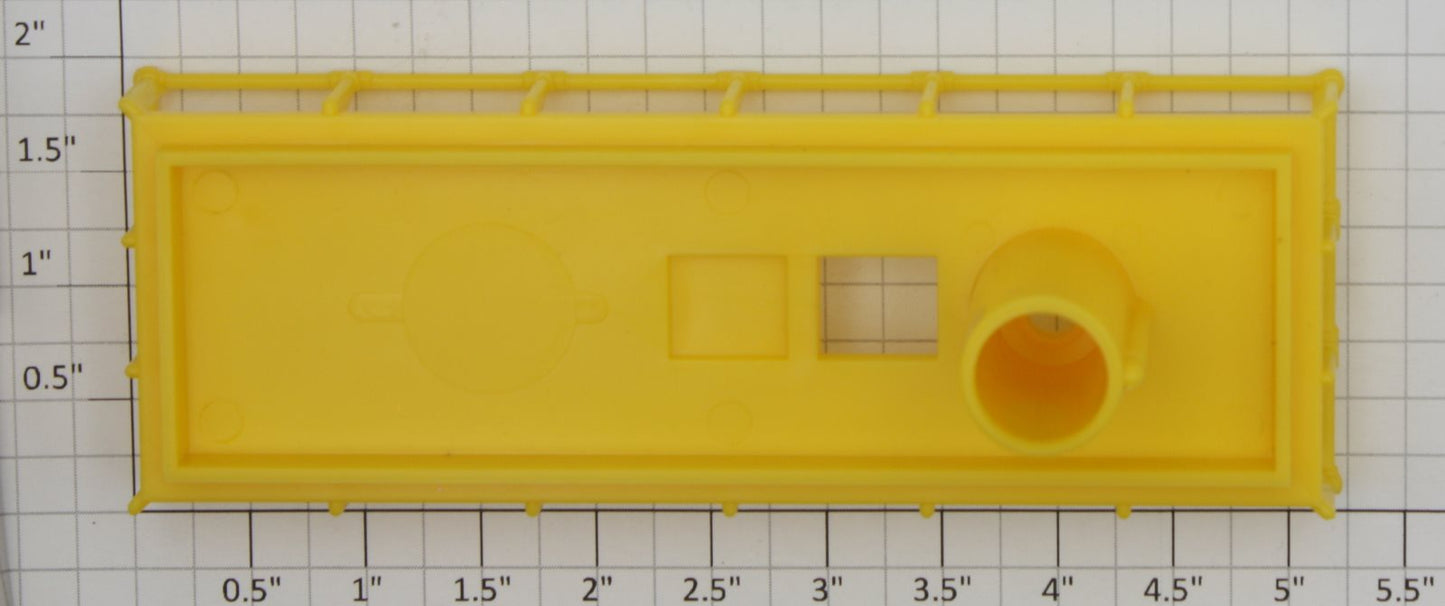 Lionel 6812-8 Light Yellow Maintenance Car Platform