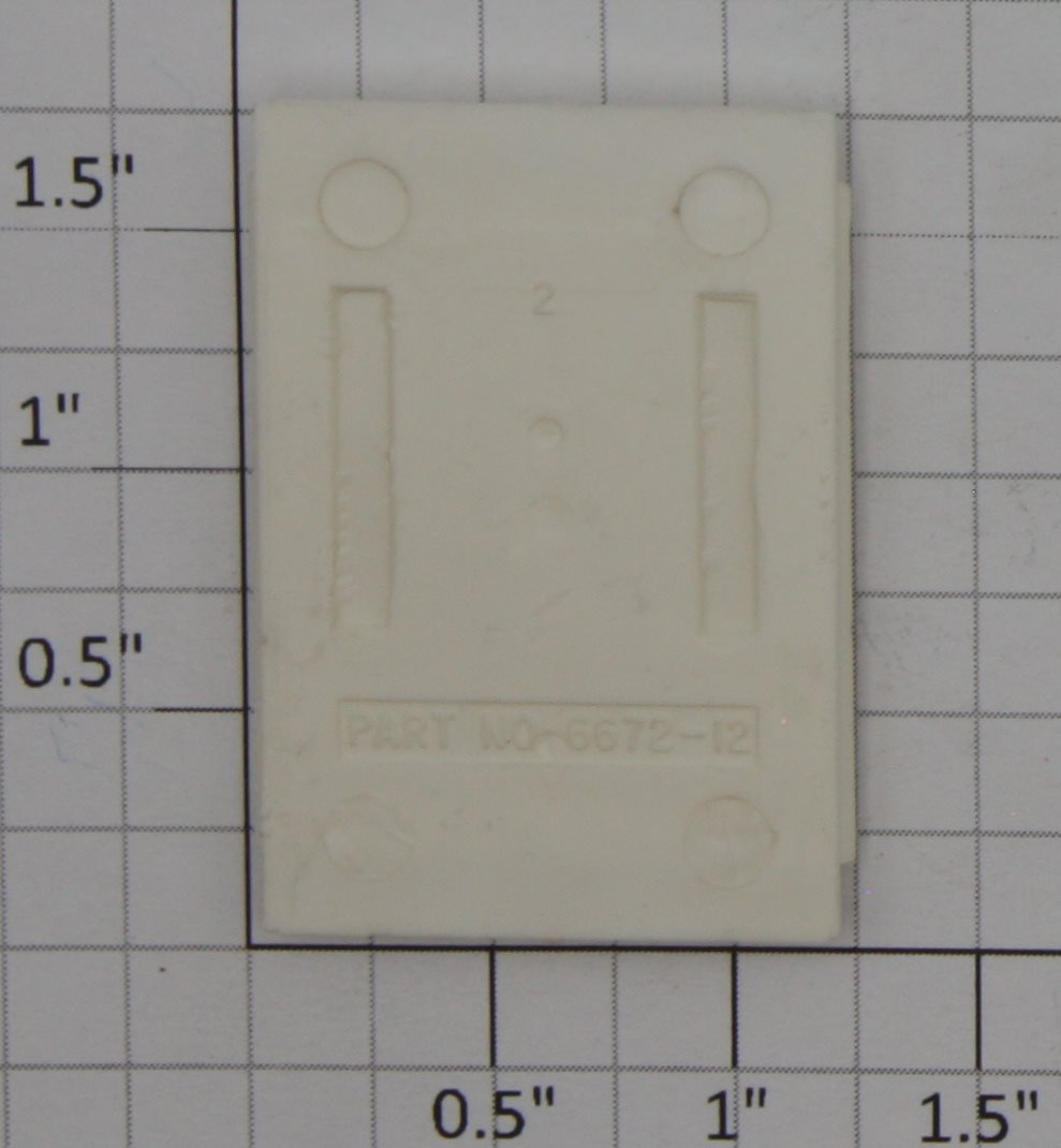 Lionel 6672-12 White Reefer Door