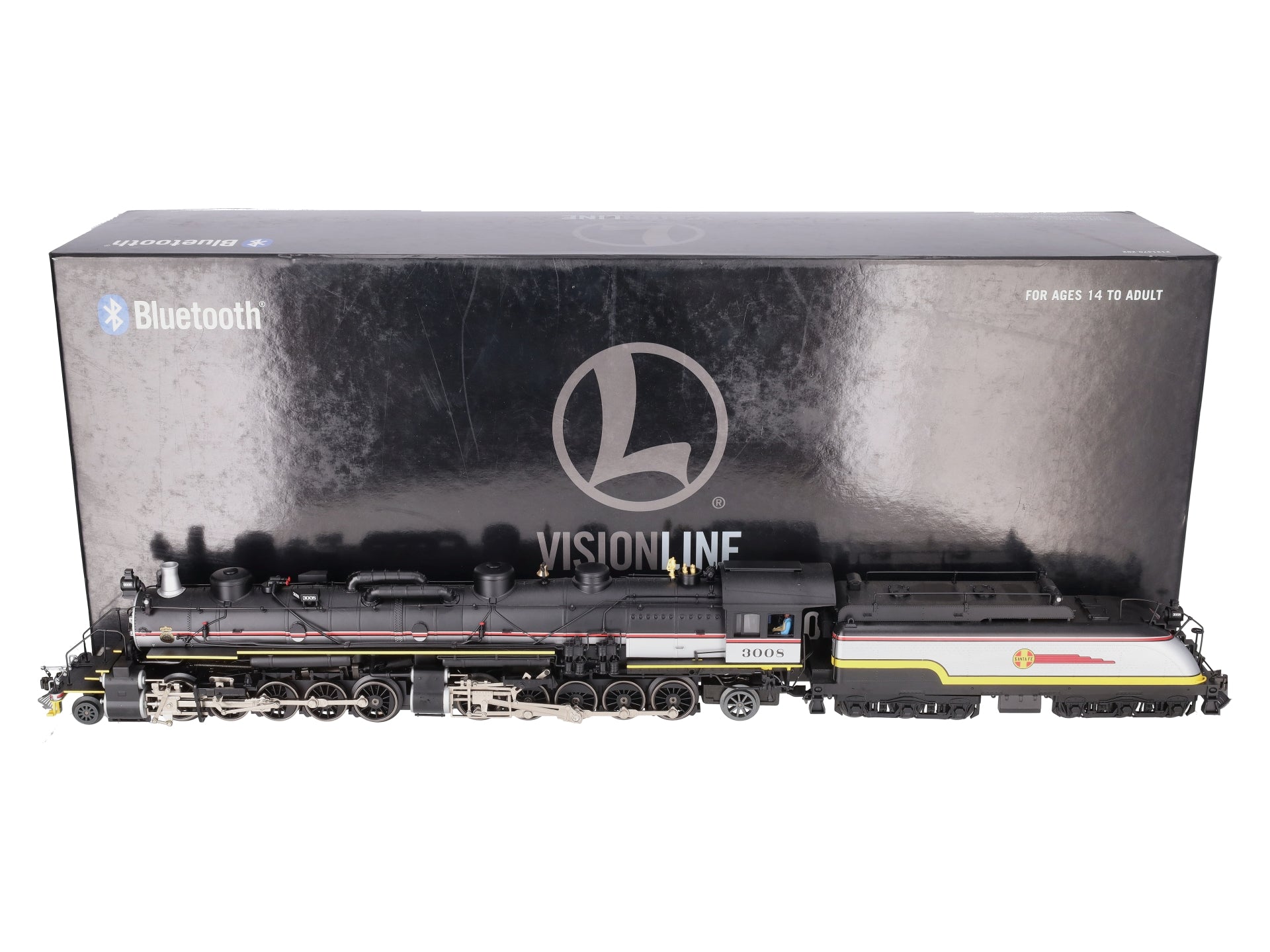 Lionel 2131500 O VISIONLINE Santa Fe 2-10-10-2 Steam Locomotive