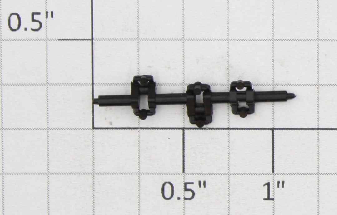 Roundhouse 22446 HO Black Plastic Crankshaft