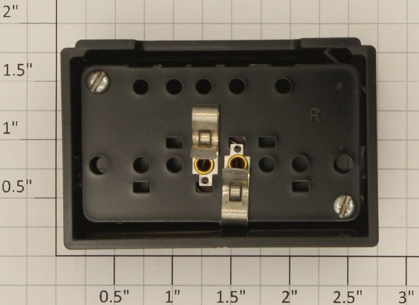 American Flyer XA10961-L Black "Log Unloading Car" Control Button