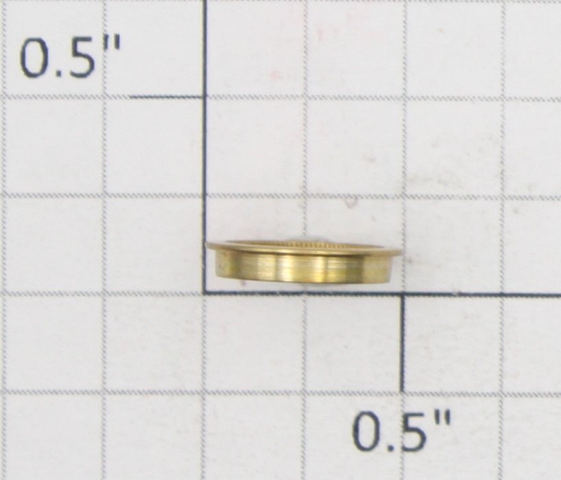 Roundhouse 21111 HO Scale 39" Brass Wheel Rim