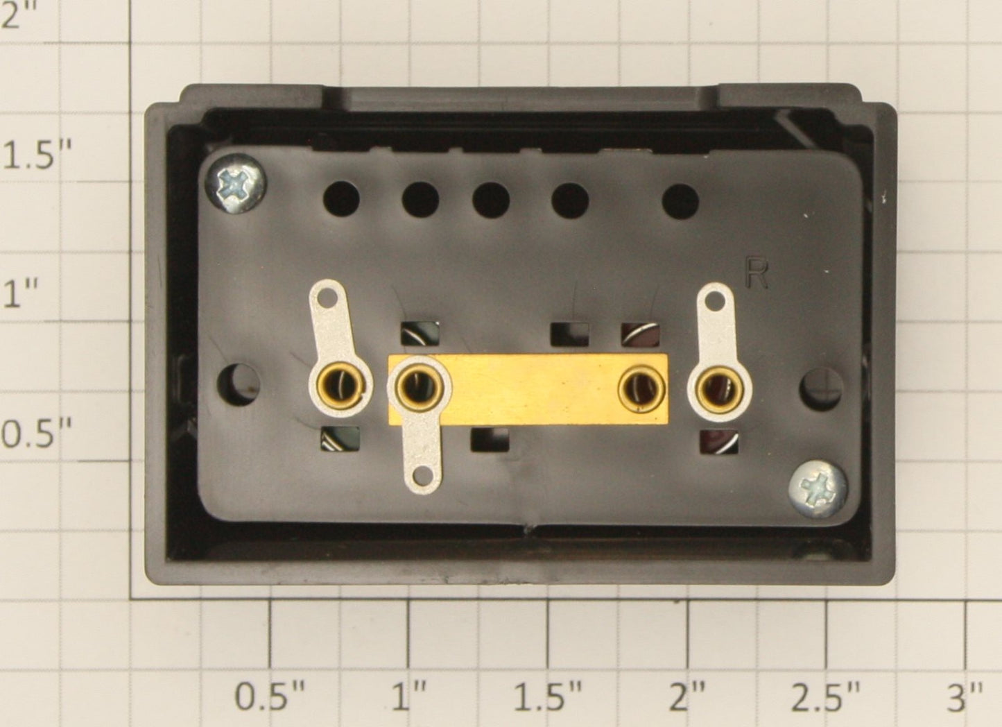 Gilbert EREC002-CB S Gauge Black "Erector Control Box" 2-Button Control