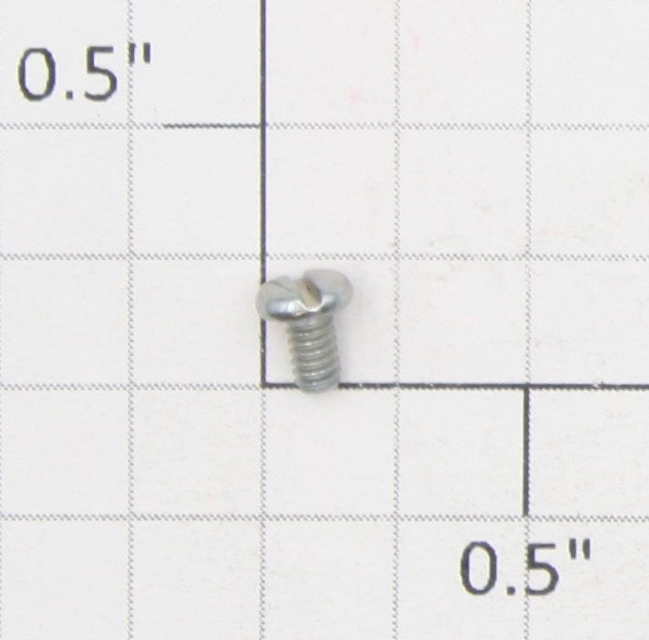 Roundhouse 90032 HO #3-48 x 3/16" Pan Head Slotted Screw
