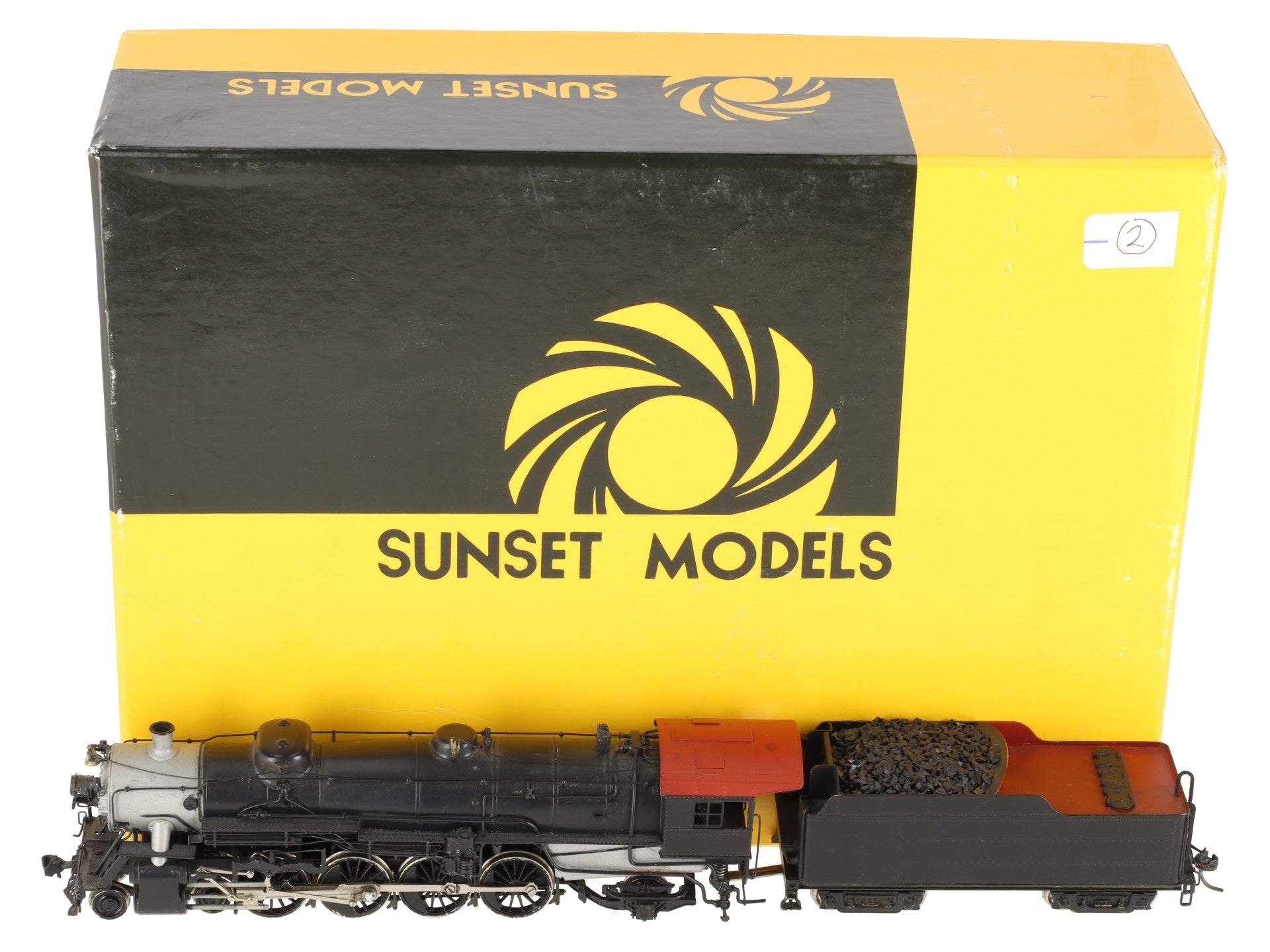 SUNSET MODELS BRASS HO SCALE USRA LIGHT 4-8-2 STEAM