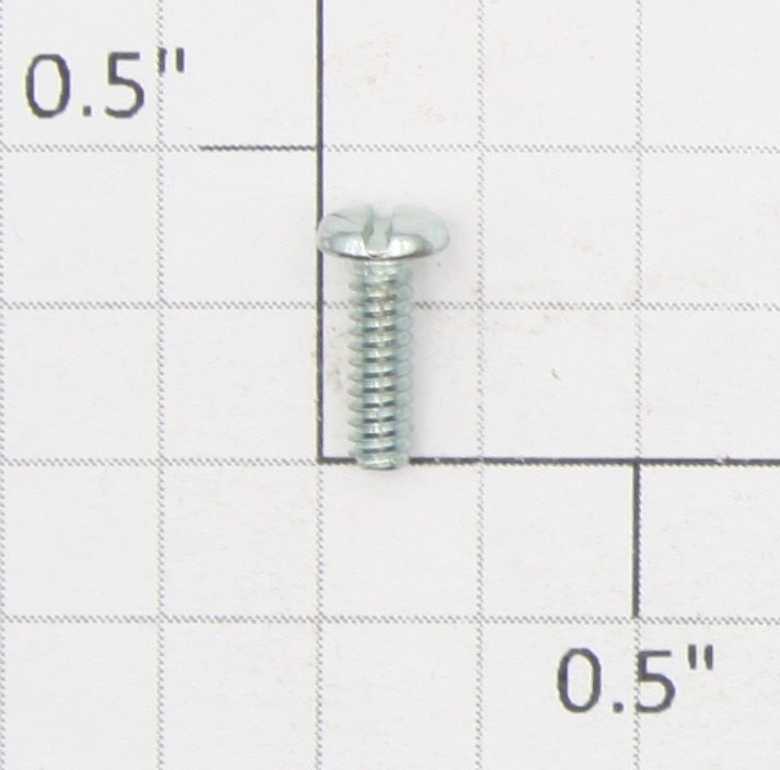 Roundhouse 90045 HO #4-40 x 3/8" Pan Head Slotted Screw