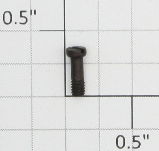 Lionel #4-48 x 5/16"" Black Cheese Head Slotted Screw