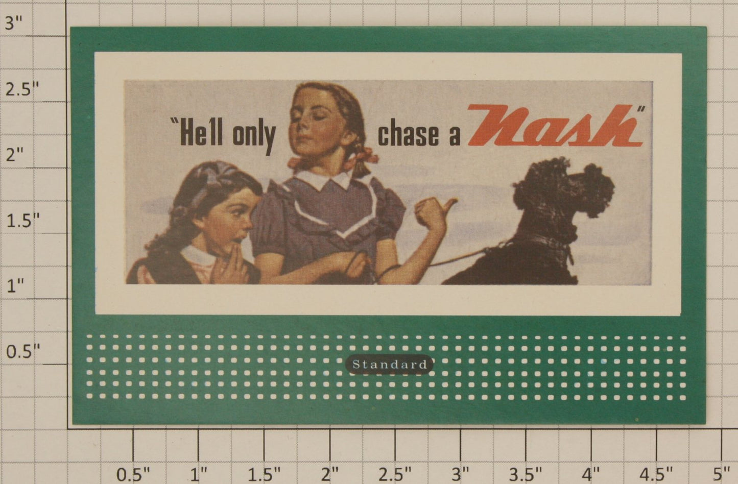 Lionel D-196 Nash Billboard Insert