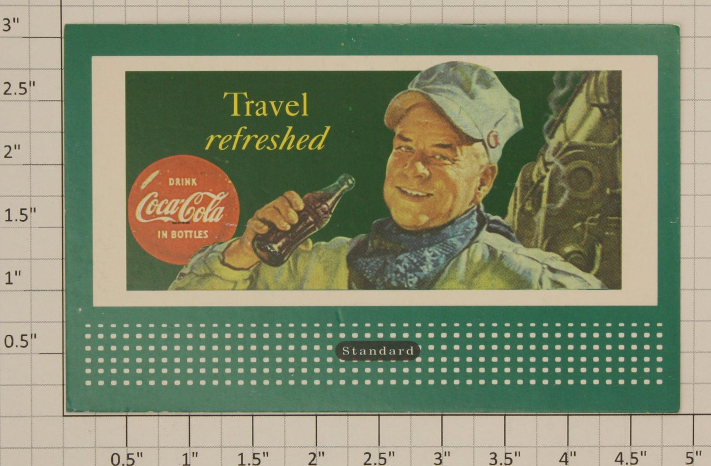 Lionel D-199 "Travel Refreshed" Coca-Cola Billboard Insert