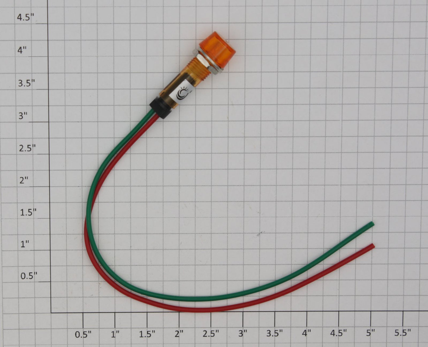 Acme YC-9WRT-23 24VAC/DC Amber Indicator Light