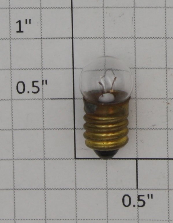 Lionel 1449 14-Volt Screw Base Clear Small Globe Light Bulb