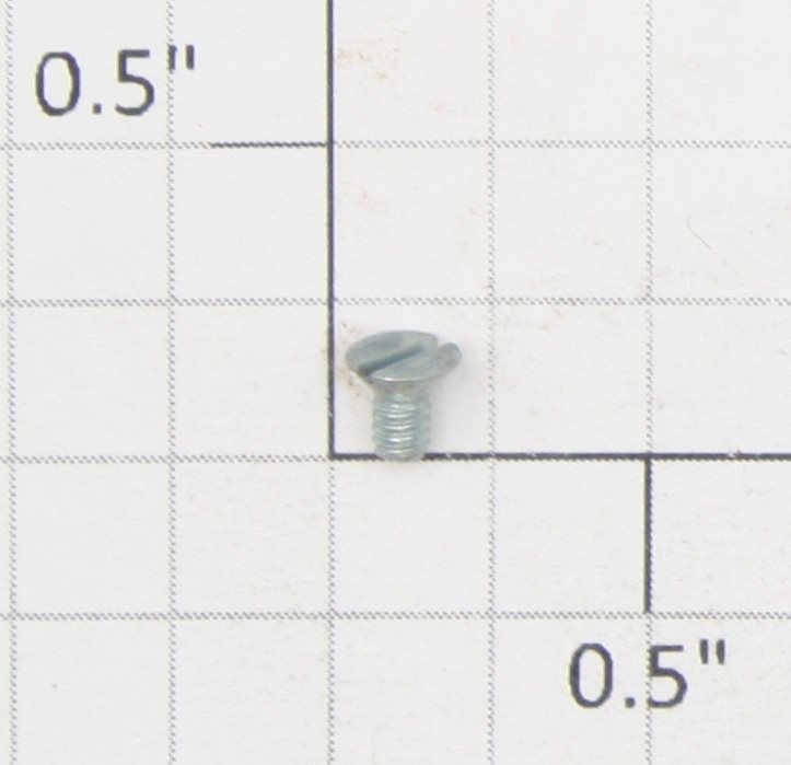 Roundhouse 90030 #3-48 x 3/16 HO Flat Head Slotted Machine Screw