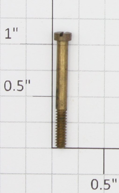 Lionel #4-36 x 1-1/16" Brass Slotted Cheese Head Machine Screw