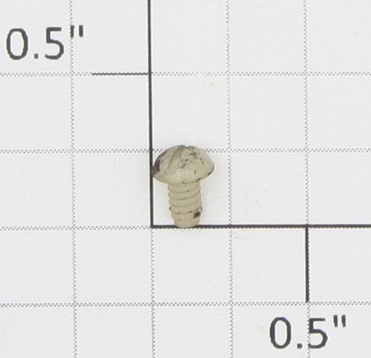 Lionel #4-40 x 3/16" Nylon Slotted Round Head Machine Screw