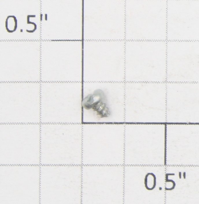 Roundhouse 90006 HO #2 x 1/8 Pan Head Slotted Screw
