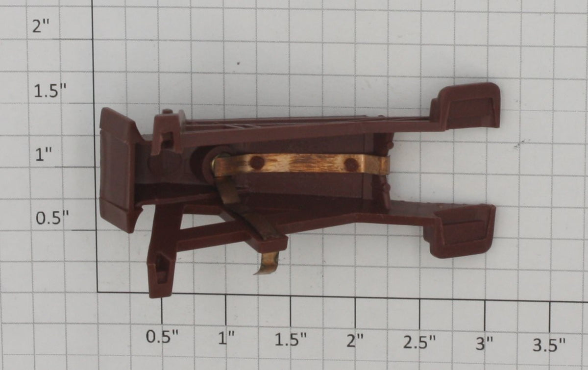 Lionel 2280-1 Brown Plastic Track Bumper with Light Assembly