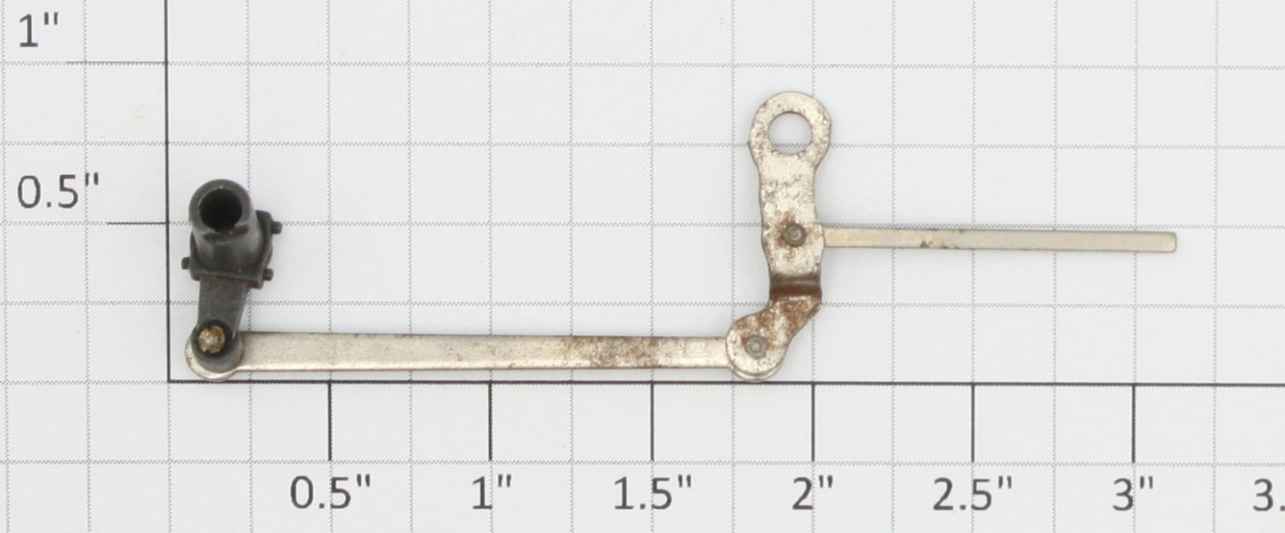 Lionel 2035-9 Left Hand Eccentric Rod Assembly with Half-Moon Eccentric