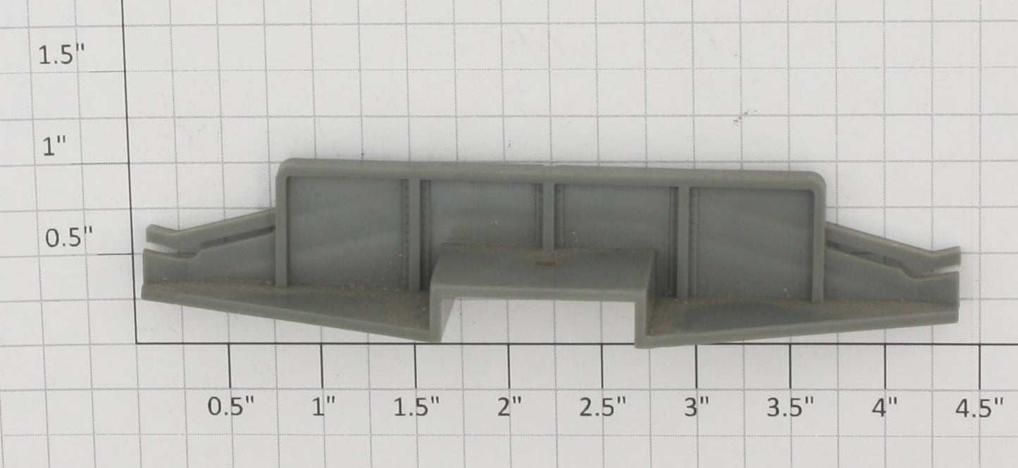 Lionel 3357-2 O Gauge Gray Cop & Hobo Car Plastic Bridge Trestle