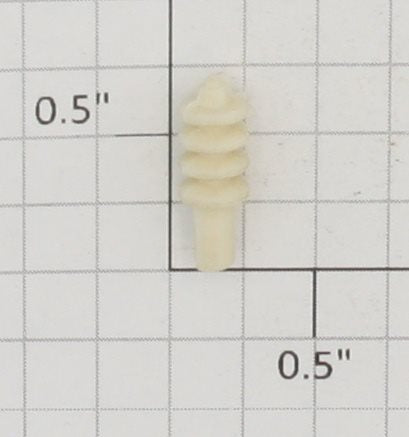 Lionel 6518-6 O Gauge Short Off-White Glue-In Transformer Insulator