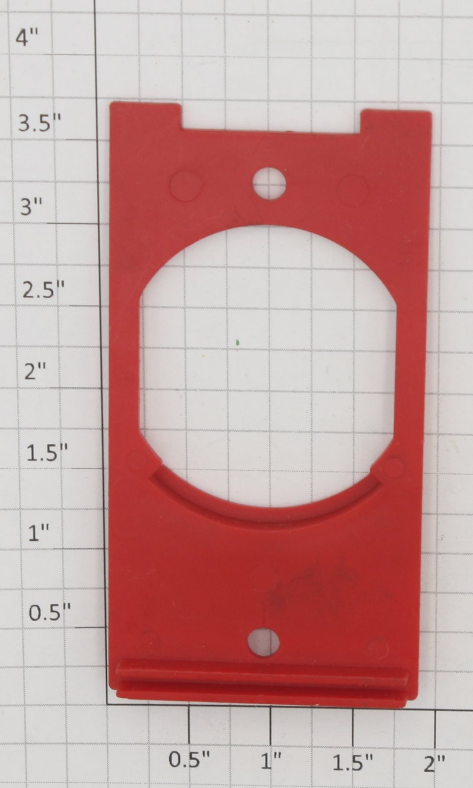 Lionel 8204T-30 Red Speaker Baffle