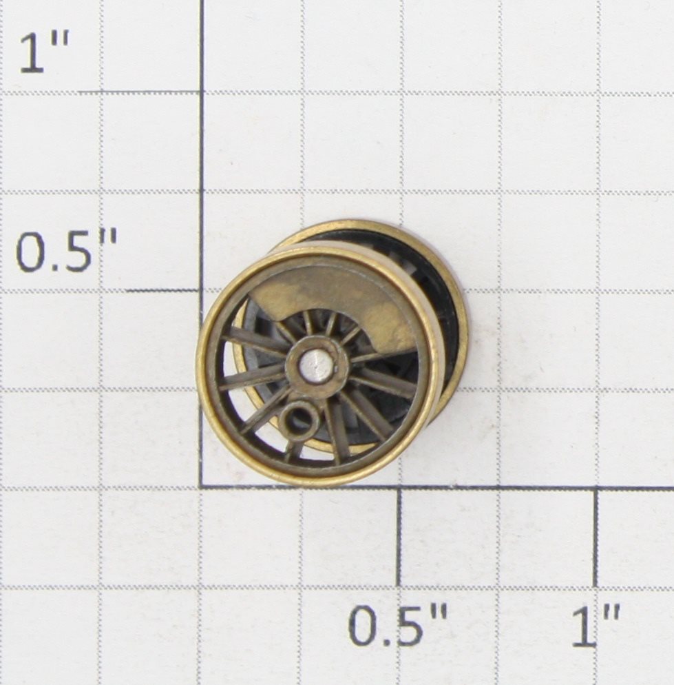 Roundhouse 76053 HO Blind Idler Driver Wheel Set