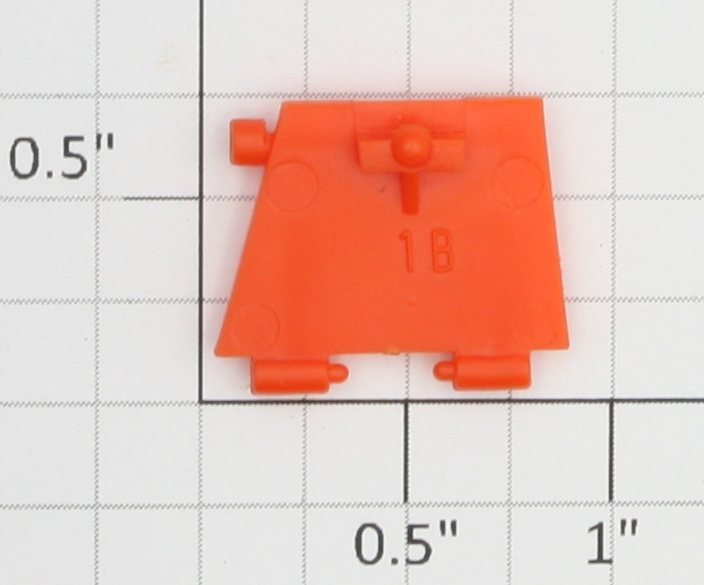 Lionel 17123-136 Orange Left Hand Hopper Car Door