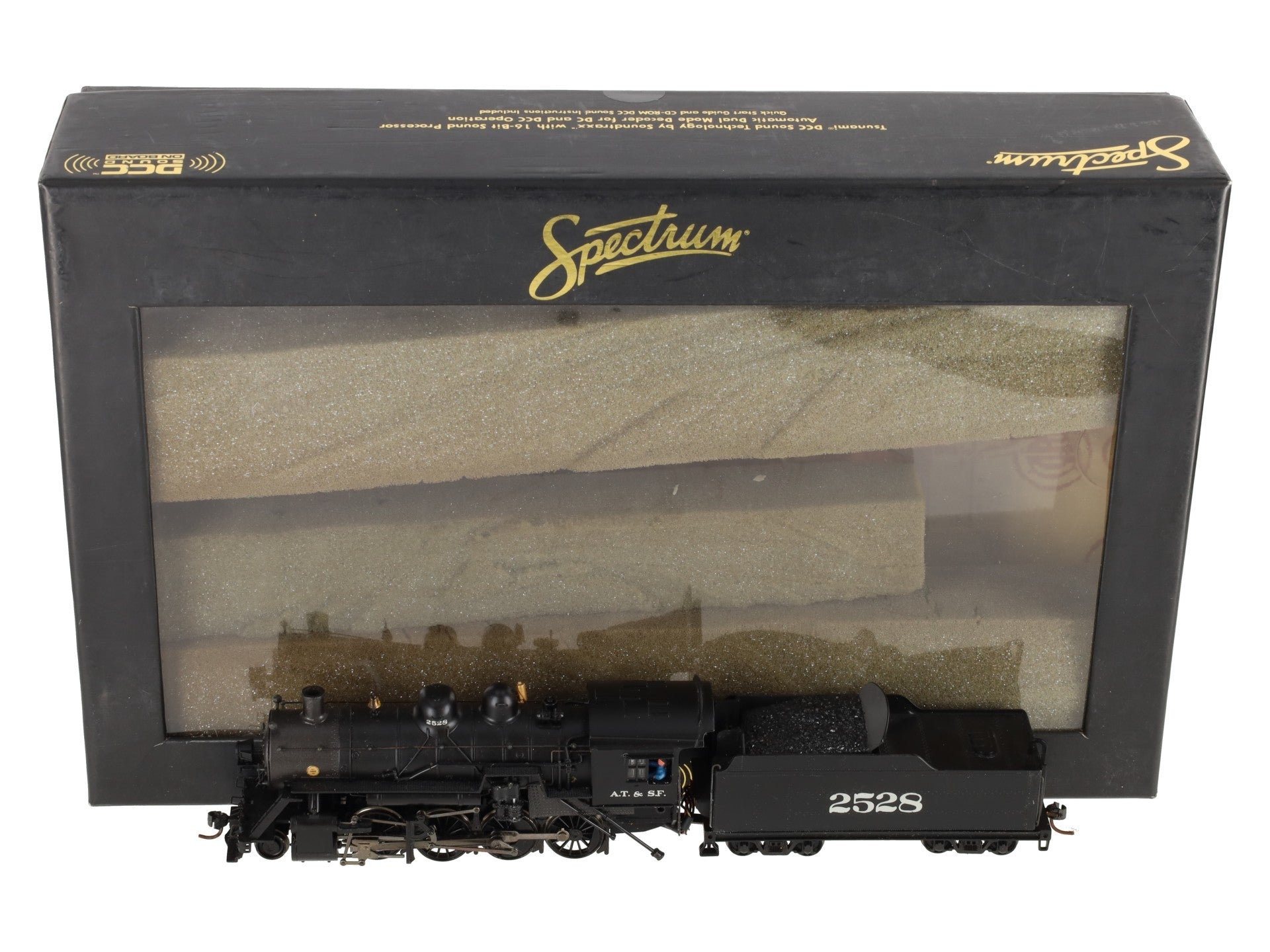 Bachmann 84505 HO 2-8-0 Atchison Topeka Santa Fe Locomotive