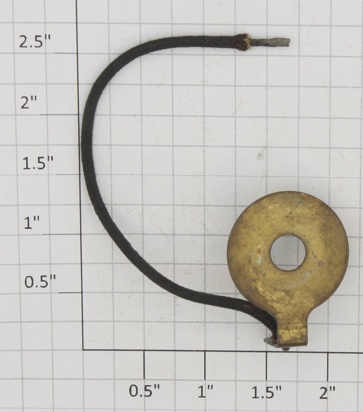 Lionel ZW-55 Brass Contact Tab with Wire