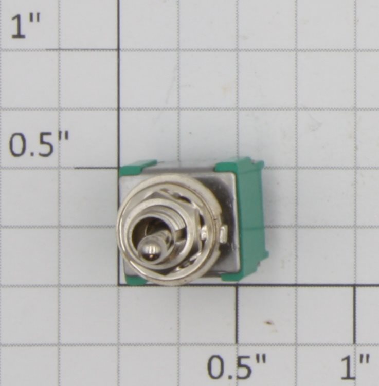 Tyco 1-1571920-7 DPDT Mini On/Off/On Toggle Switch 6A @ 120VAC