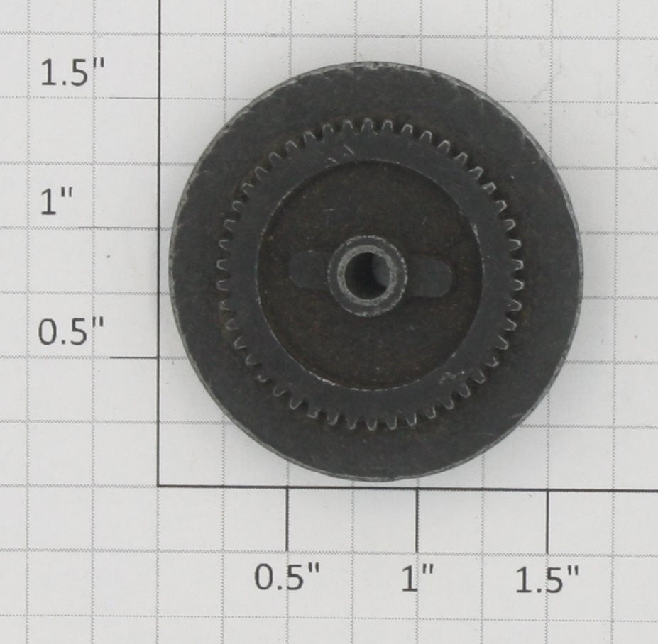 Lionel 226E-63 Baldwin Disc Gear End Wheel with Nickel Rim
