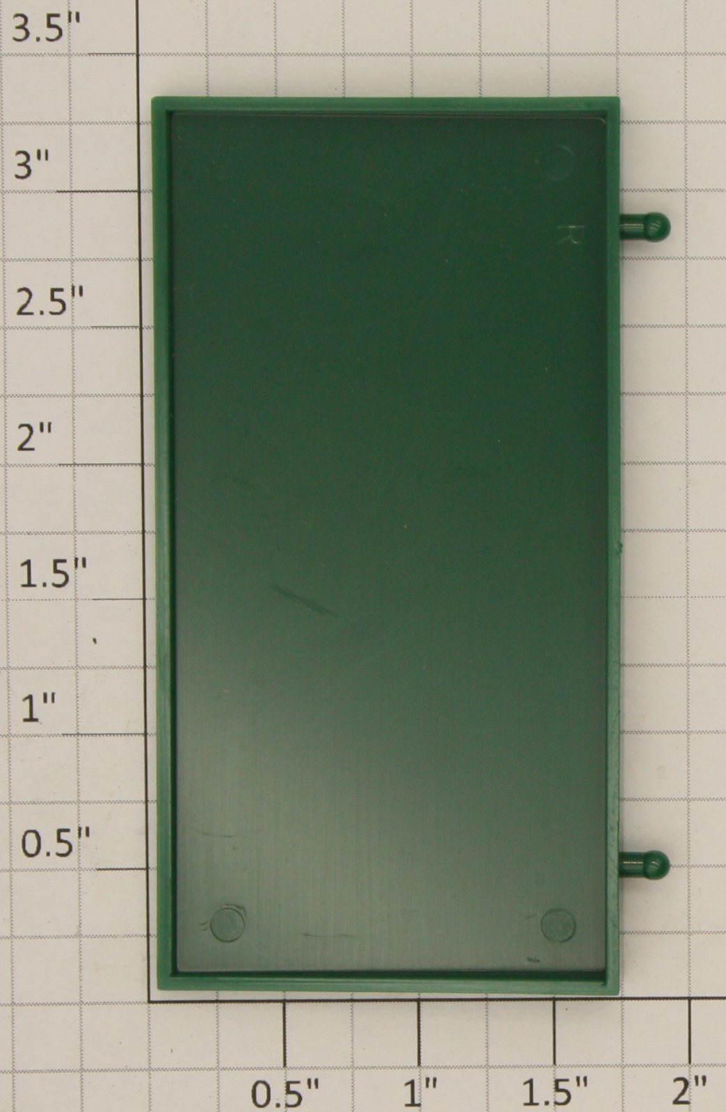 Plasticville 1960-1 Green Plastic Bank Drive-up Canopy