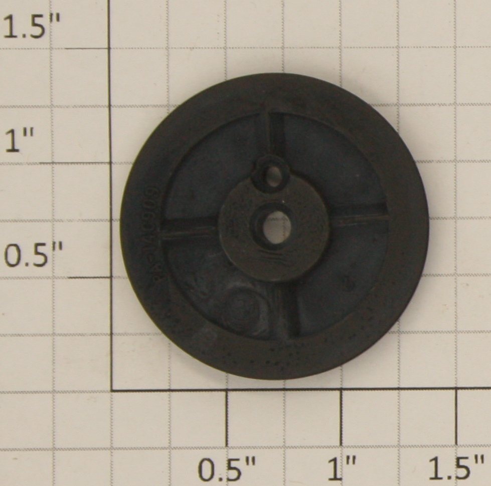 American Flyer PA14C909 Flanged Black Plastic Pull-Mor Wheel
