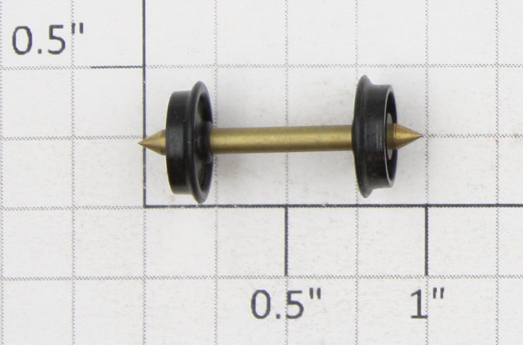Roundhouse 90503 HO Black Passenger Wheel Set