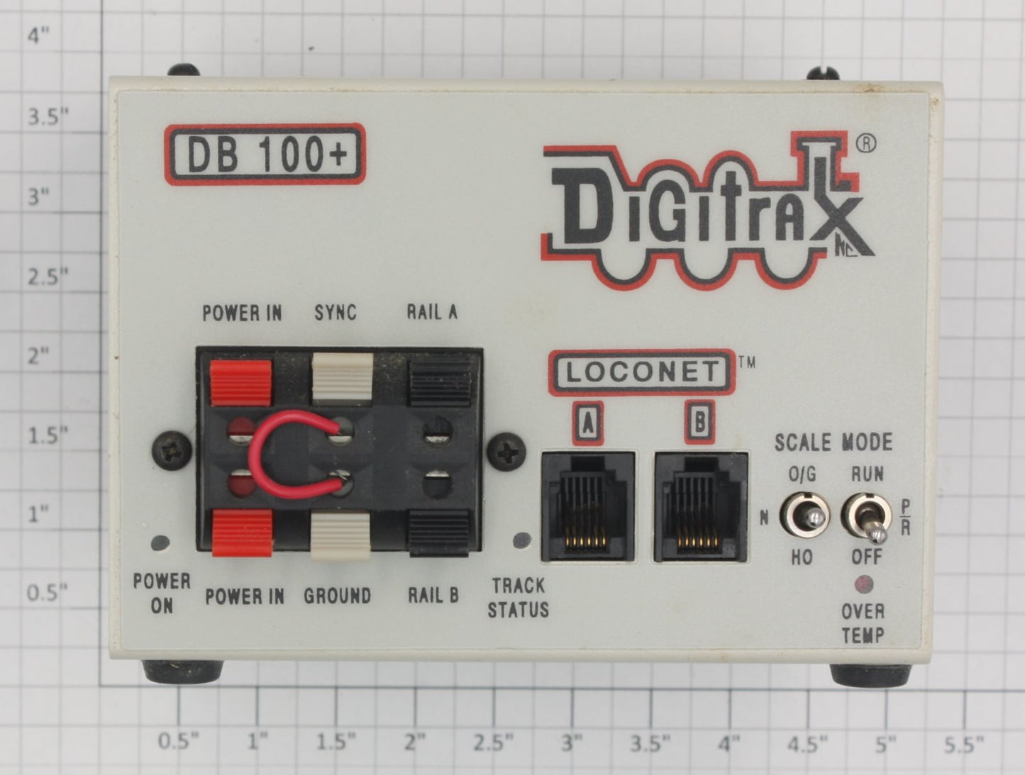 Digitrax DB100P 5 Amp DCC Booster with Auto Reversing
