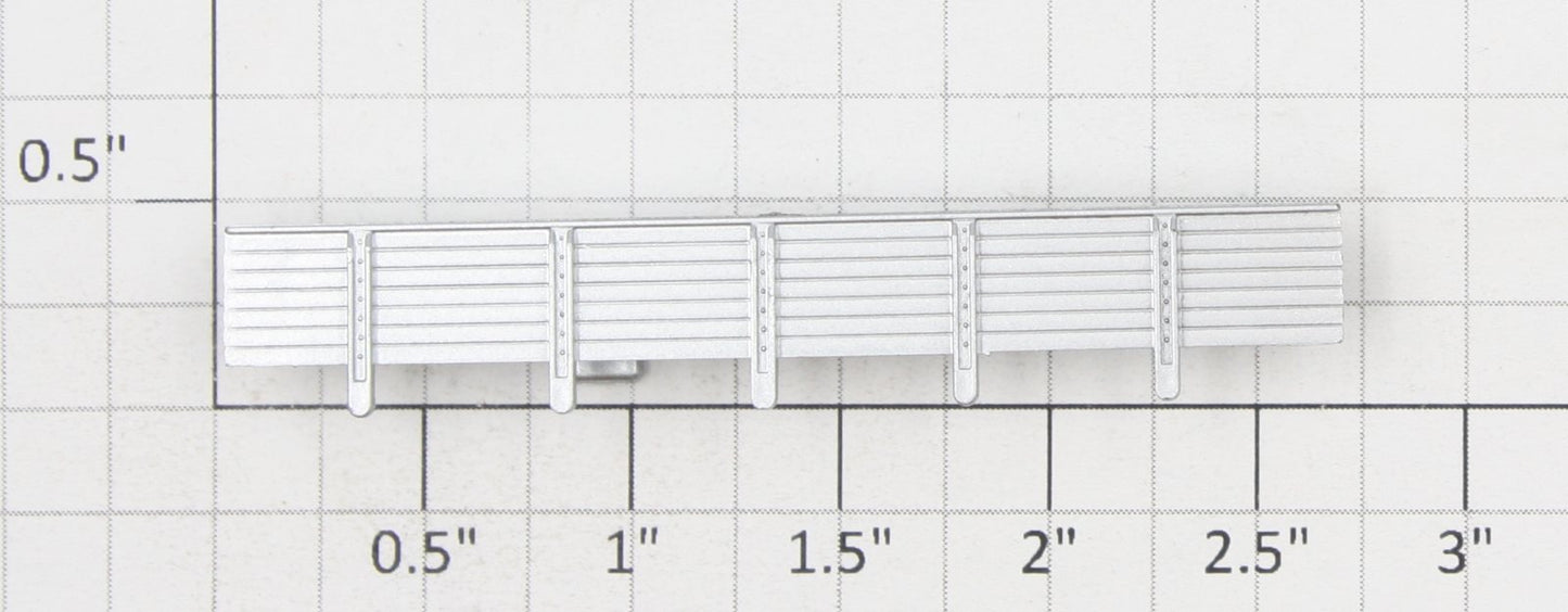 Athearn 12915 HO Silver Painted Left Hand Flatcar Tool Box