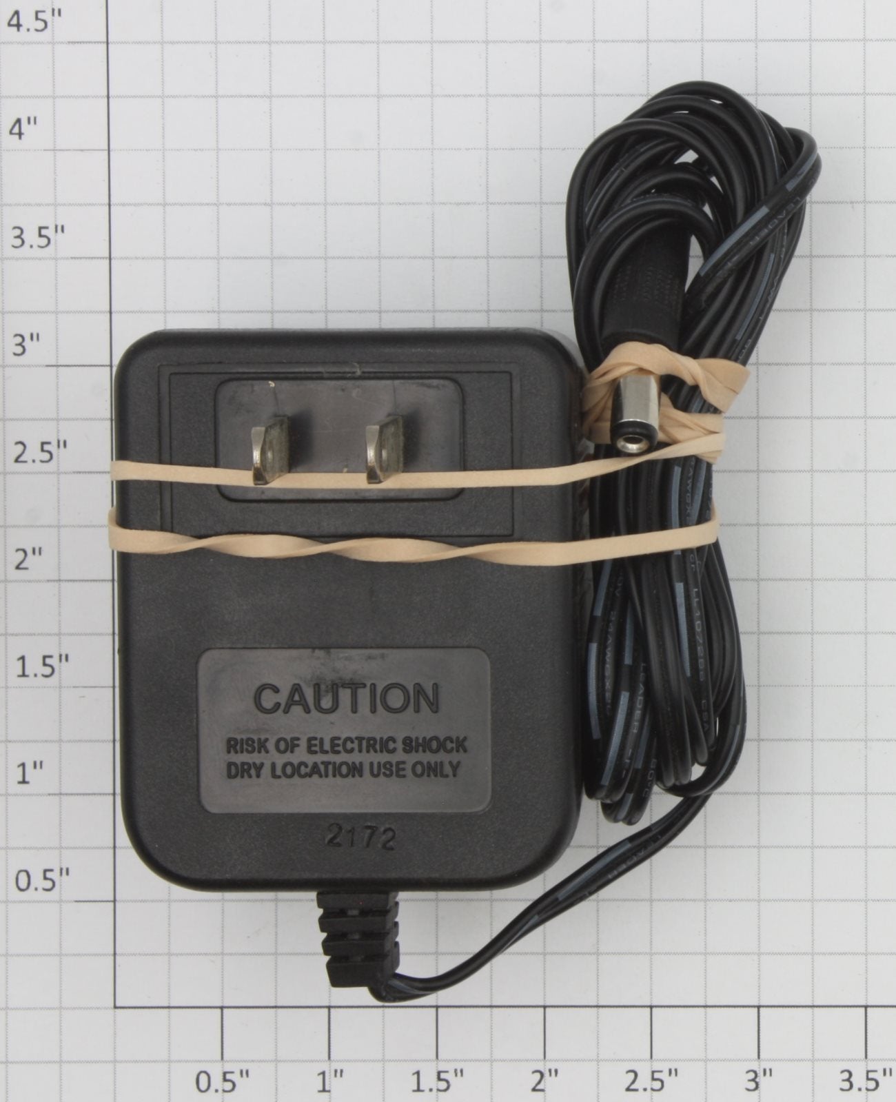 Acme LF12500A-41 O Gauge 120VAC-12VAC @ 500mA Plug In Power Supply