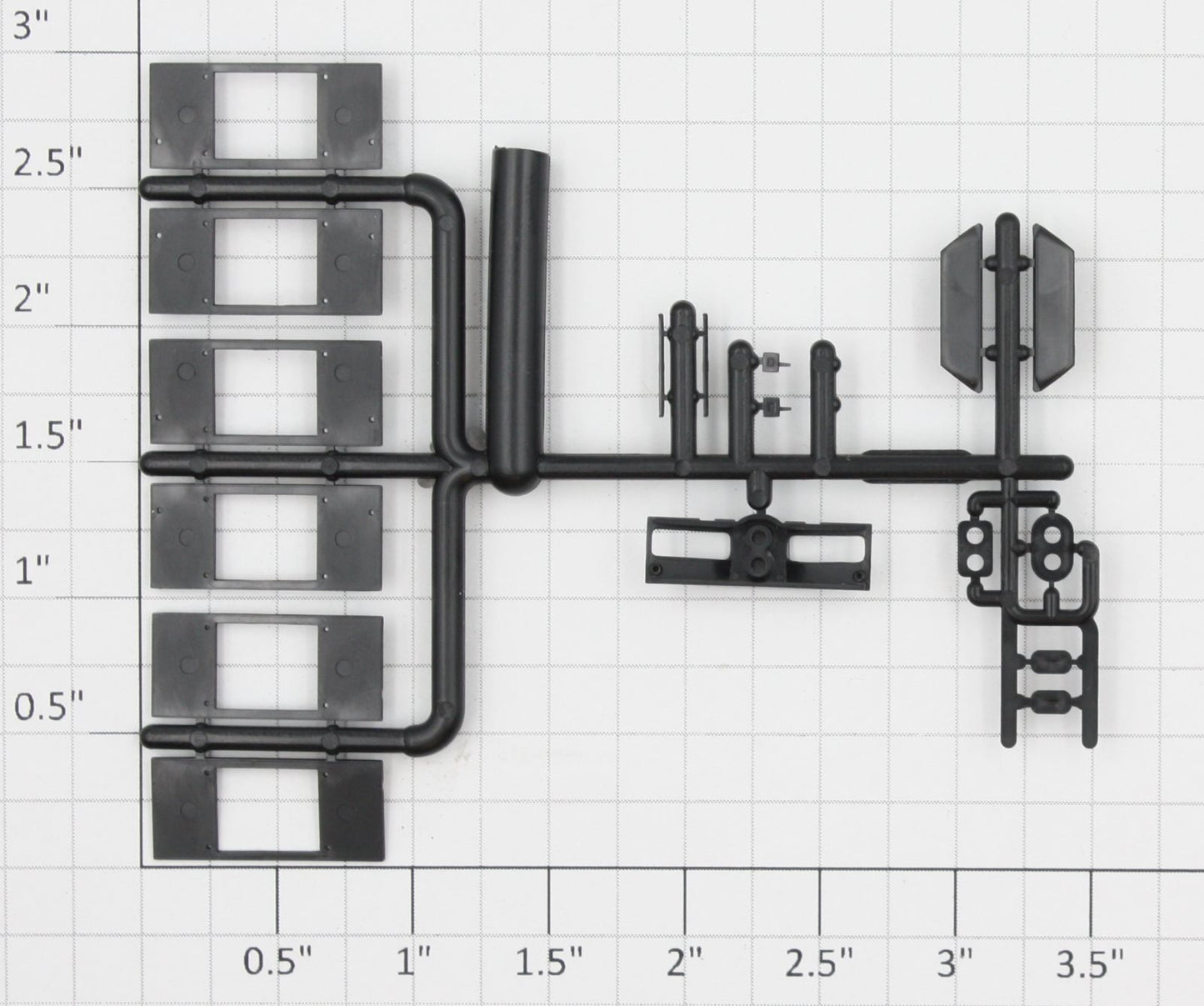 Athearn 60181 HO SD50 Cab Trim Kit