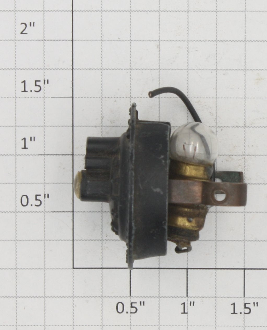 American Flyer XA9216 Boiler Front with Brackets, Lens and Bulb Socket