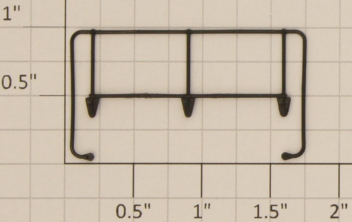 S-Helper 653-12-01-BK Switcher Black Standard End Railing